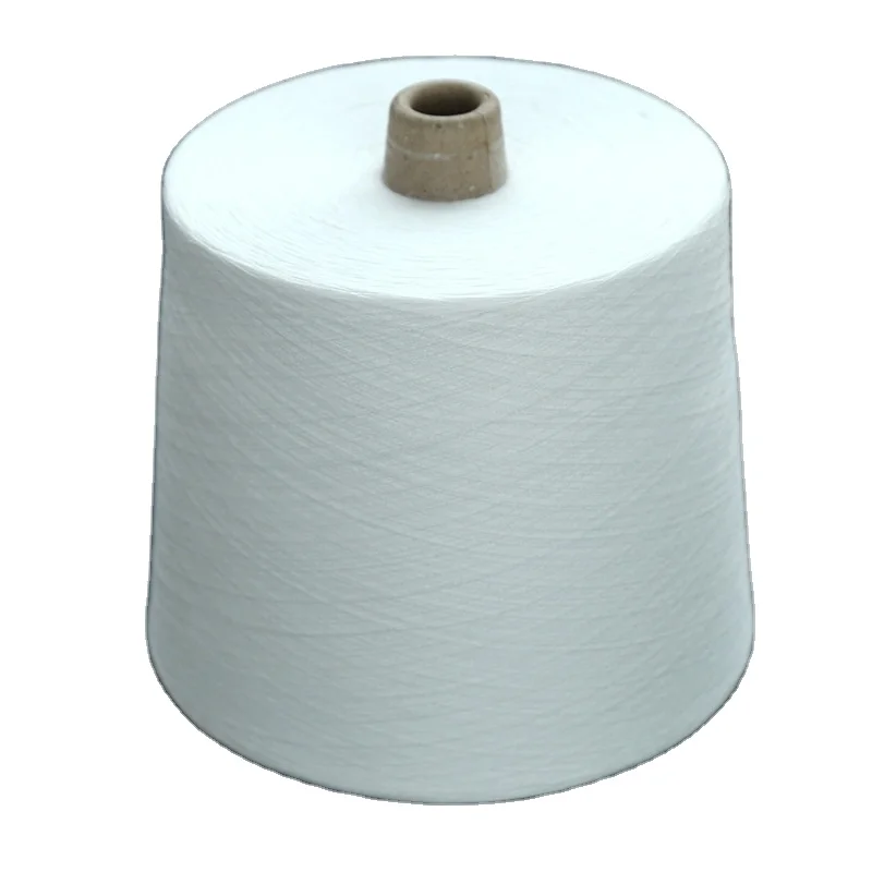  Biodegradable Recycled Polyester Yarn Nm 20/1 High Tenacity Socks Factory