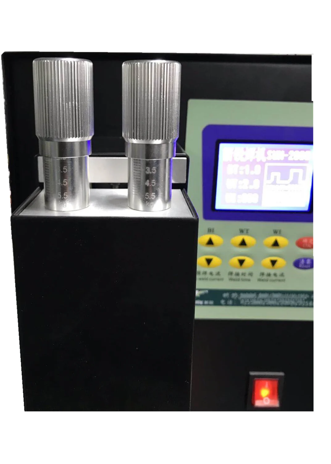 TMAX Manual Lithium Cylindrical Battery Cell Spot Welding Machine Nickel Plated Strip Sheets Welder