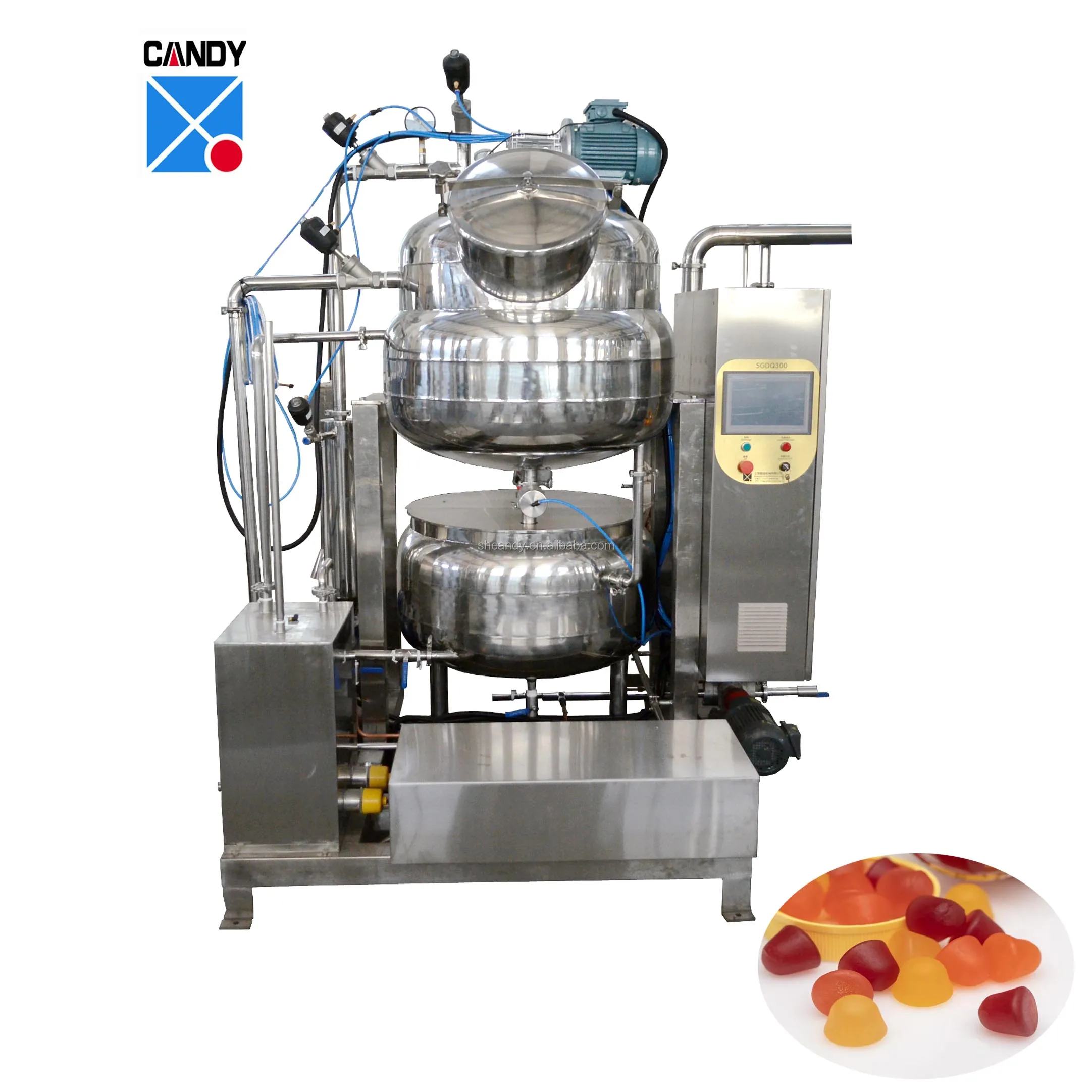 Машина для производства фруктовых желе и жевательных конфет