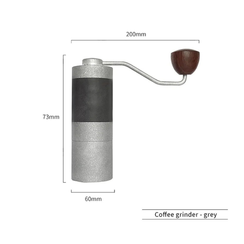 Ручная шлифовальная машина кухонные шлифовальные инструменты регулируемая мельница для кофейных зерен из нержавеющей стали мини-фрезерование