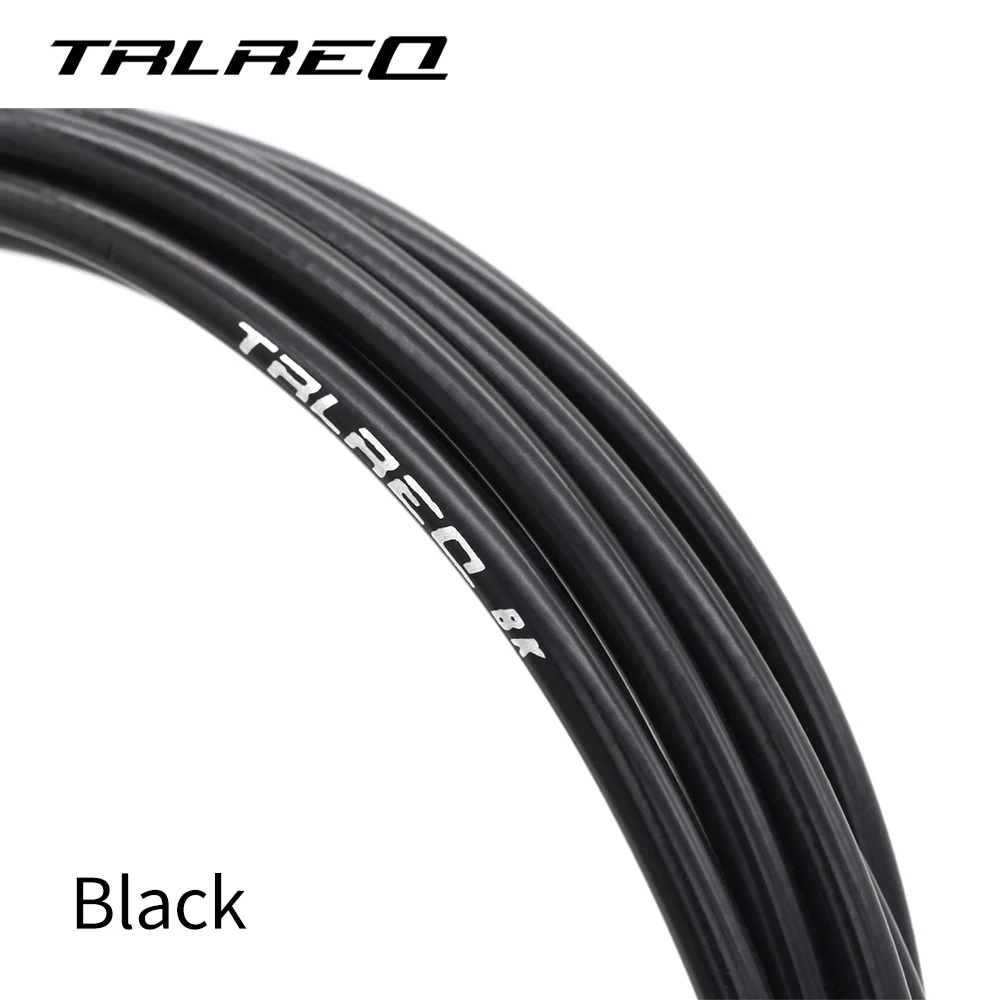 TRLREQ Shift Derailleur Wire For Bicycle Brake Cables & Shift Cable 4mm/5mm MTB Road Bike Brake Cable Line Pipe 50 meters in box
