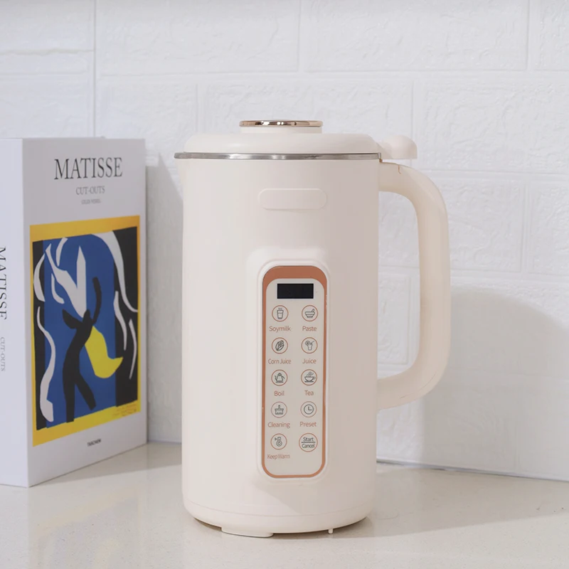 Household Appliances Electric Heating Automatic Soymilk Nut Milk Maker Machine Soybean Milk Maker