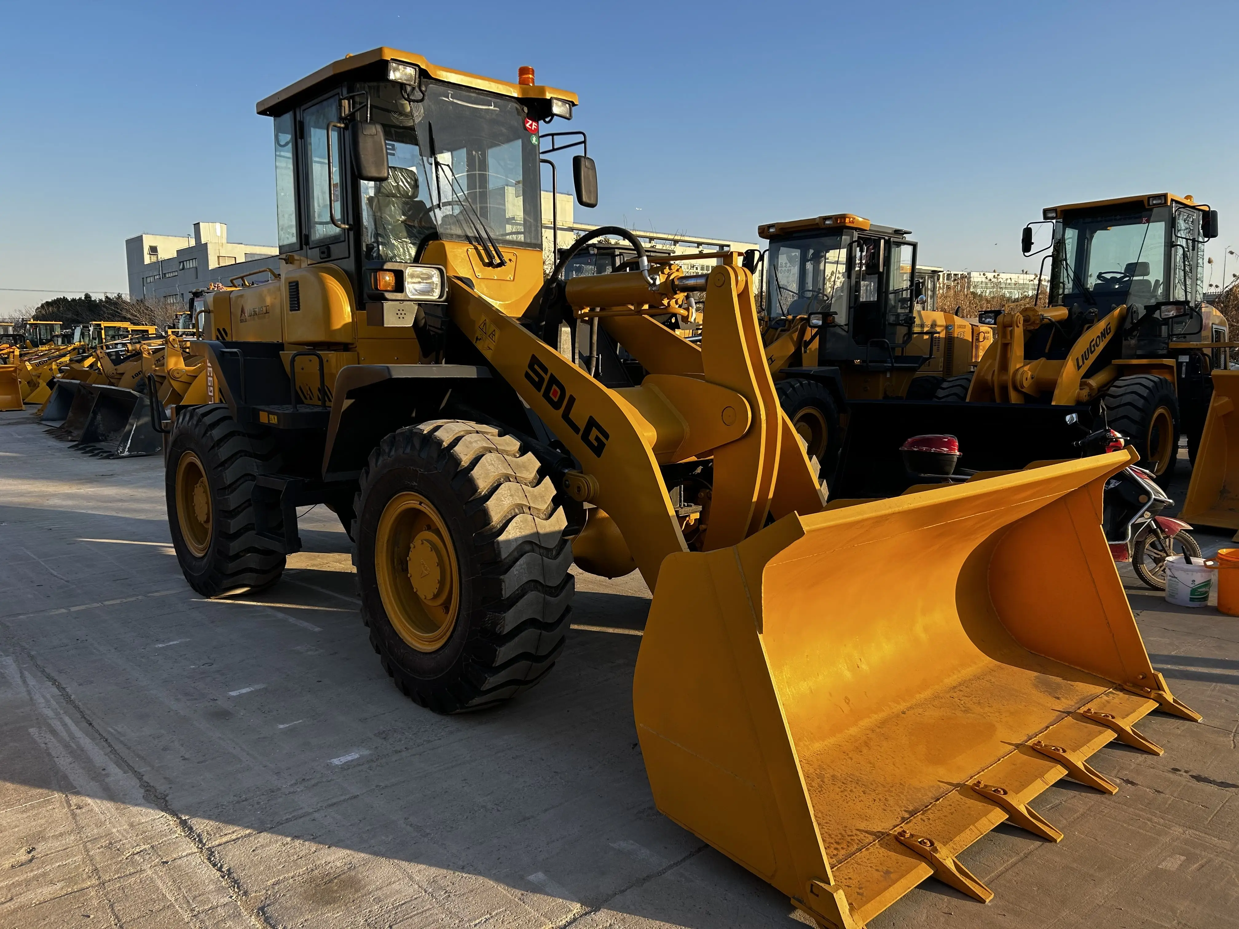 Used LG936 SDLG LG936L wheel loader shandong lingong 936 payload loaders 3T for sale construction machinery loading working well