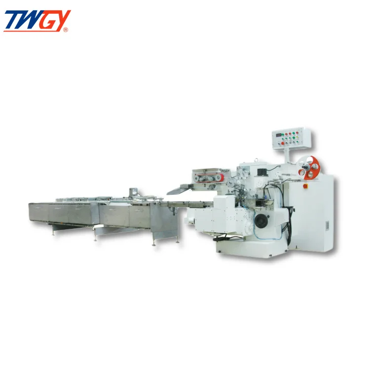 
Good Design Manufacturing Plant Chocolate Candy Wrapping Machine 