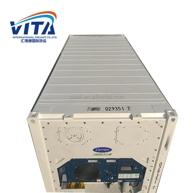 20FT Truck Trailer Container Refrigerator Daikin Carrier Thermo King Reefer Container 60 Feet Reefer Container