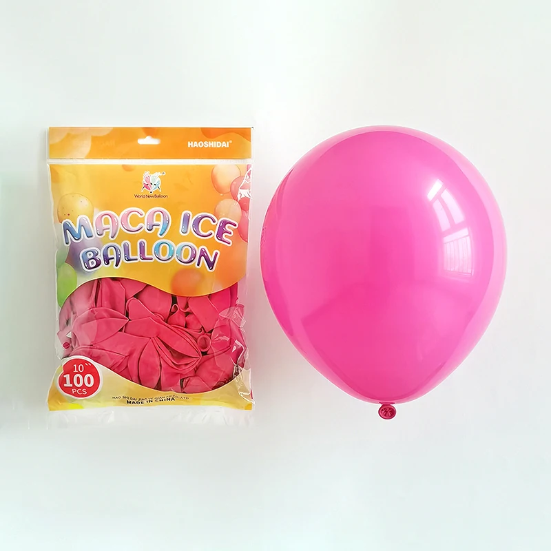 10inch colorful inflatable balloon holiday party decoration standard balloons helium metallic matte balloons