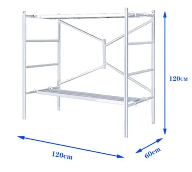 Scaffolding Supplier Galvanized Portable Tower Home Frame Folding Mobile Scaffolding for Sale