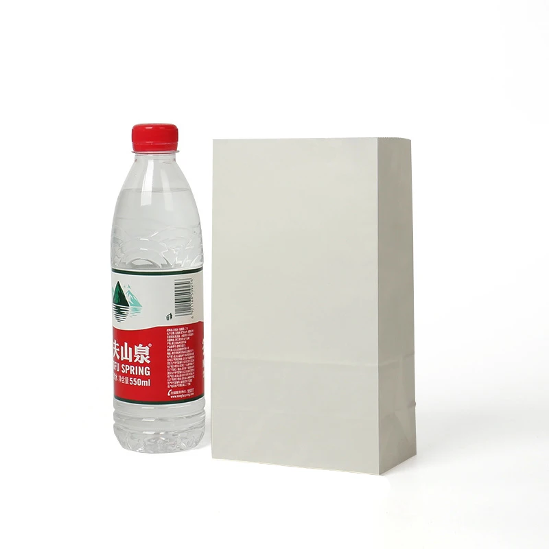 Custom print recycled white restaurant takeaway food to go takeout paper bag kraft take away paper bags with your own logo