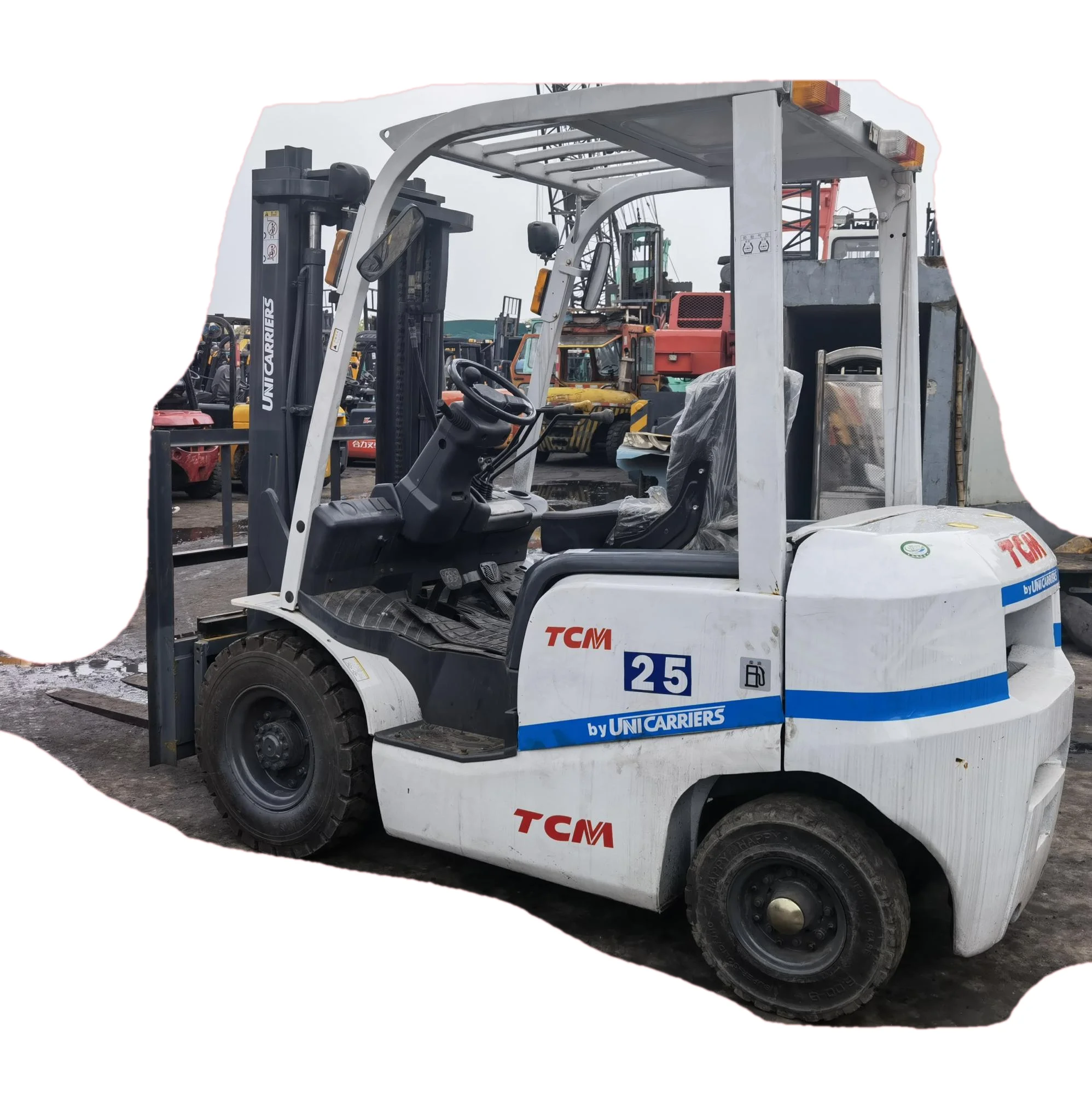 
2 Ton 2.5t/3t japan brand FD25T6 used diesel forklift FD30 equipment handling machinery isuzu engine Gasoline lpg fuel 