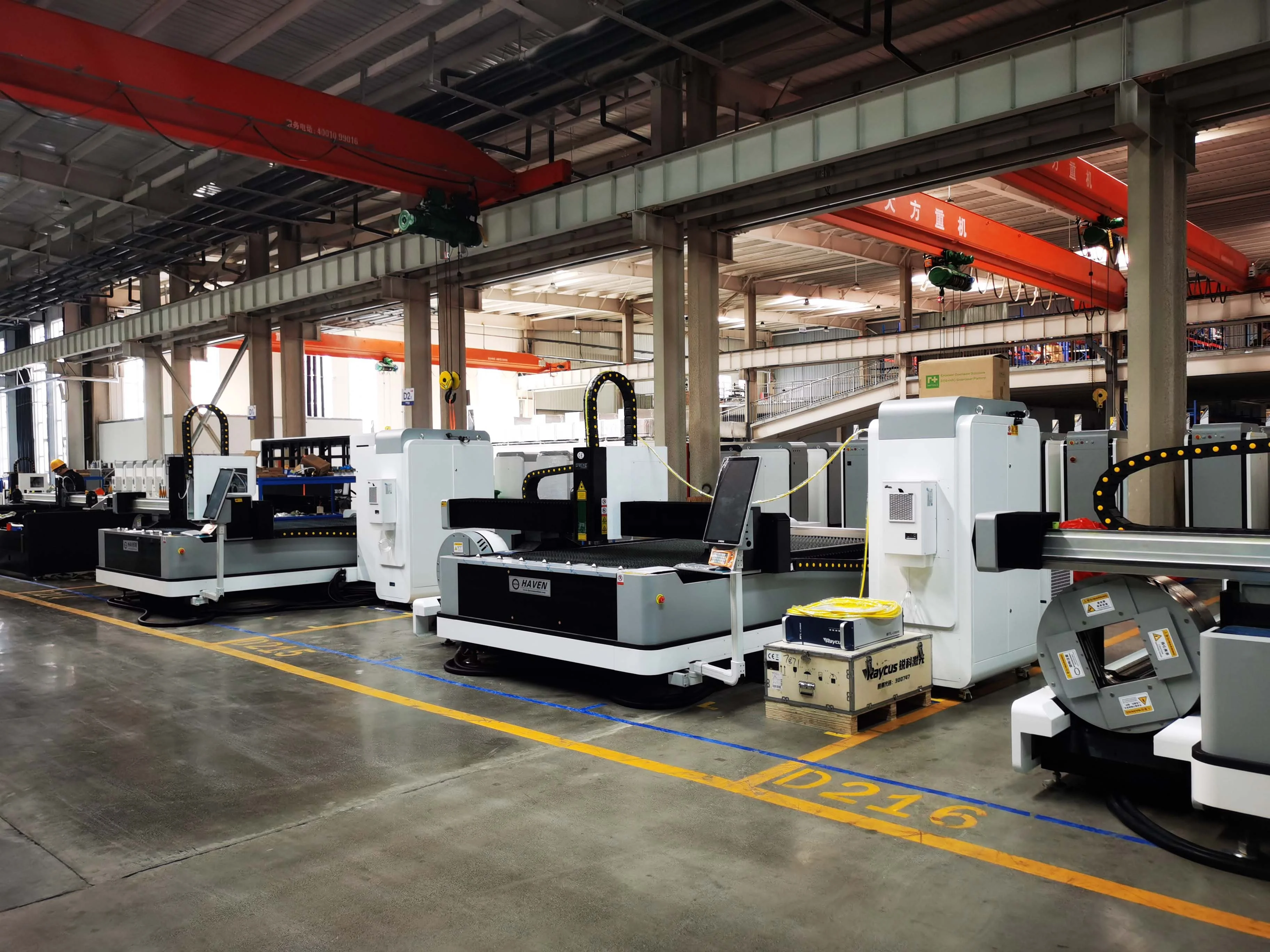Fiber laser machinery laser cutting machine