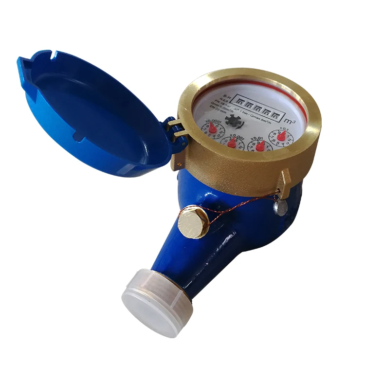 LXSG-20E Multi Jet Dry Type Brass Body magnetic flowmeter