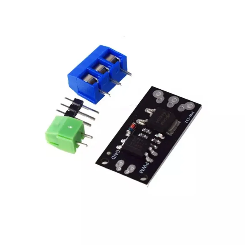 With optocoupler isolation MOSFET MOS tube field effect transistor module DC5V 100V replaces relay FR120N PWM modulation