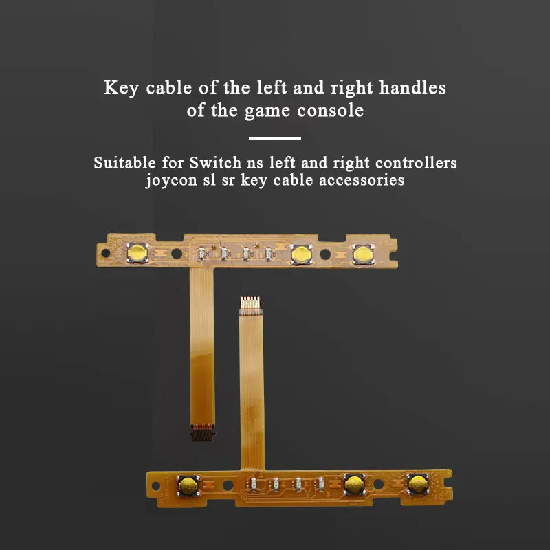 China SL SR Power Repair Button Cables Left Right Switch Flex Cable for Nintendo Game Accessories Repair Parts