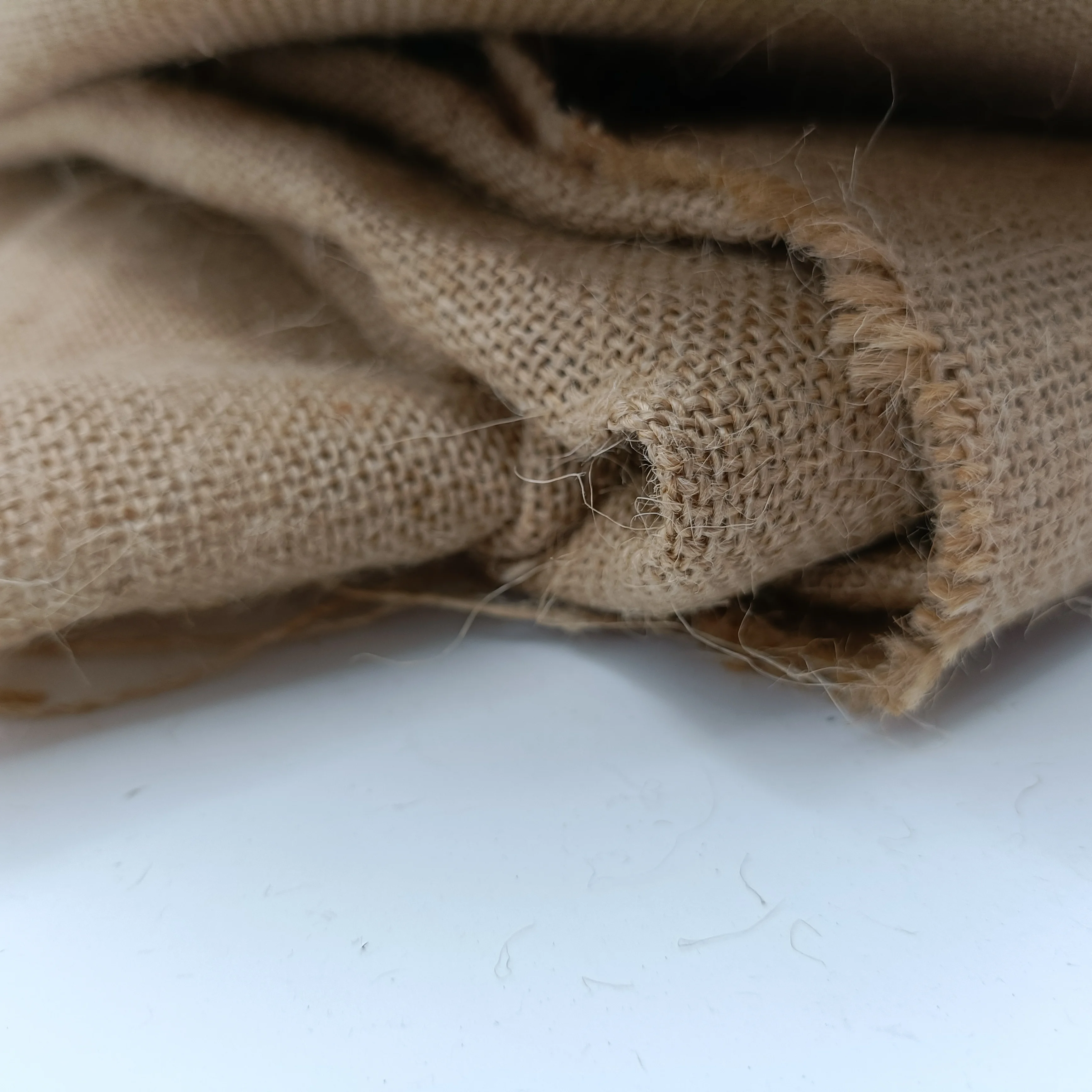Reproducible Heatproof Hemp Cloth Gunny Textile Fabric Natural Burlap Manufacture Jute Fabric
