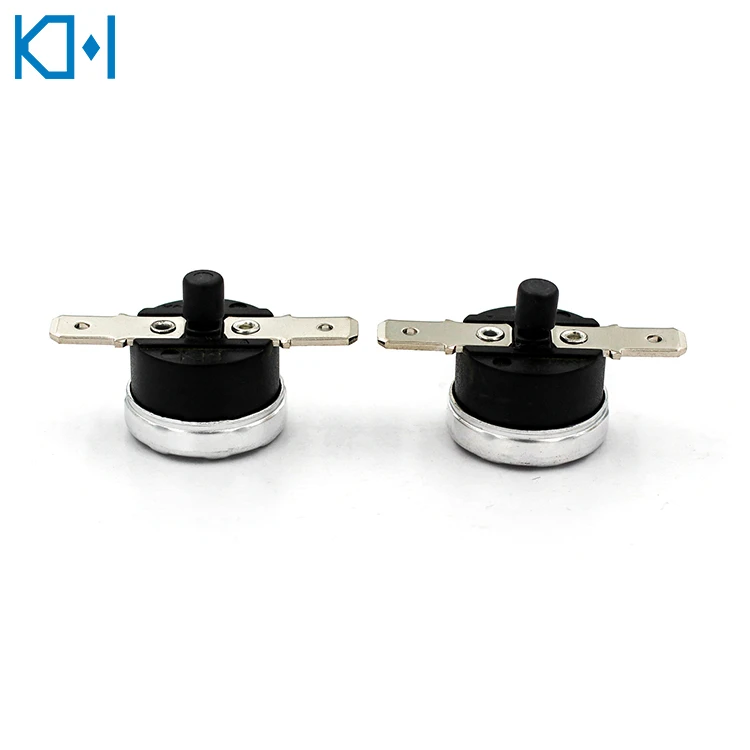 KEHUA Type Bimetal Termostato NC Thermal Limit Switch KSD301 Manual Thermostat Reset 16AMP