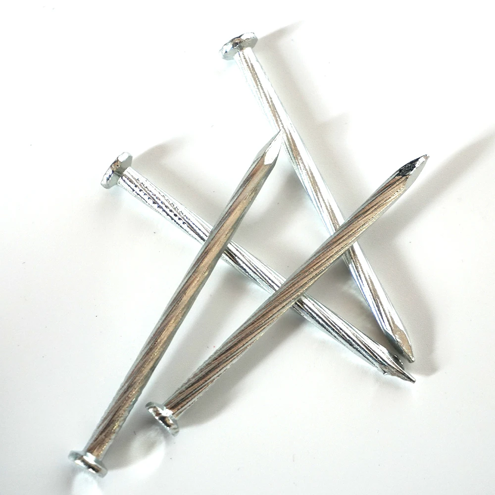 Round/ Flat Head Spike Wire Steel Nails Common Nails Iron Factory Price Stainless Steel Large Iron Smooth Plain GB Common Nail