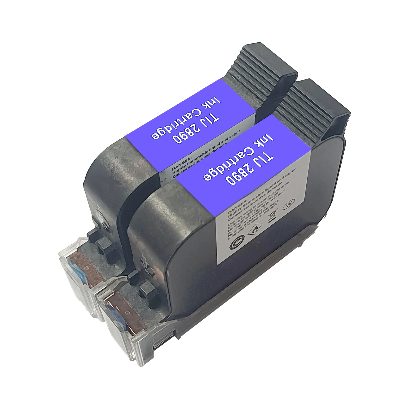DH-jet Factory Fill Compatible JS12 JS 30 2588 2589 T1704 Inkjet Coding Products Ink Cartridge Full Valve None Chip Original