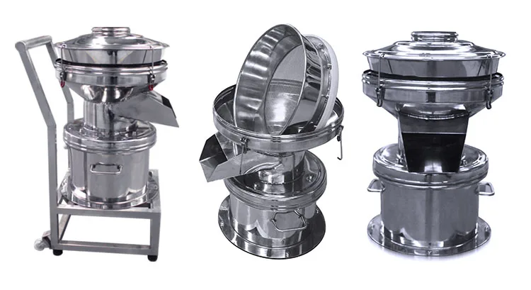 DZ fruit juice processing 450 type vibrating screen sieve sifter filter for almond soya-bean milk