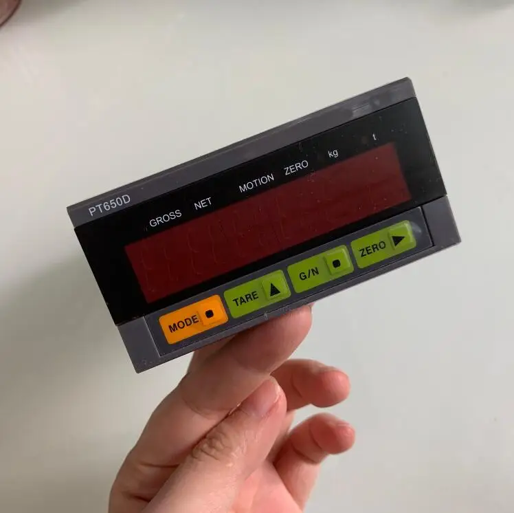 PT650D Weighing display screen