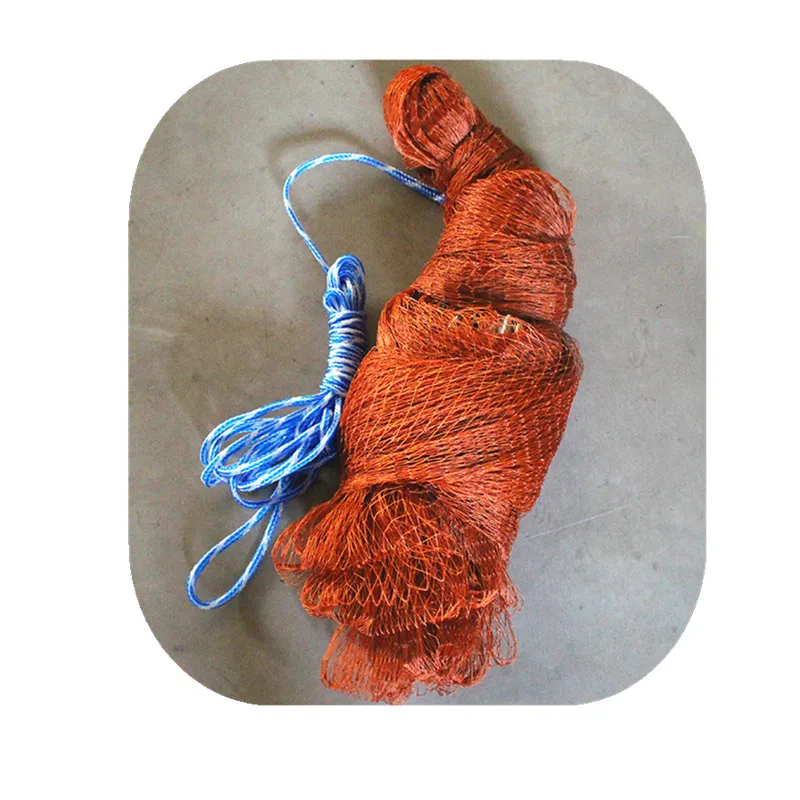 Japanese Style Bottom pocket cast net hand cast net Lead chian fishing net