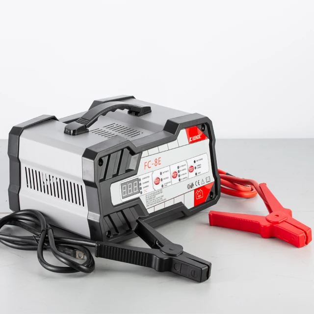 
KENDE FC-8E new portable Car Battery Charger,lead-acid battery with 12/24V 