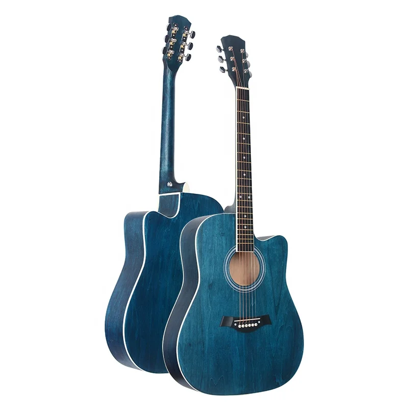 Hipatti Handmade Acoustic Guitar Basswood Guitar For Professional Player 41' Guitar