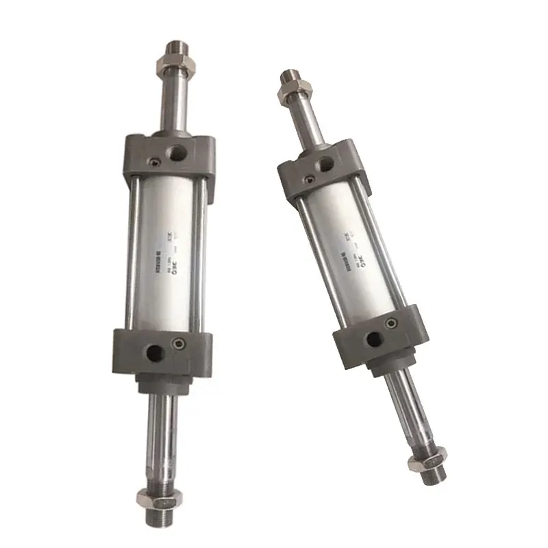 SMC cylinder MDWB125 standard pull rod high-pressure double acting piston rod hydraulic cylinder