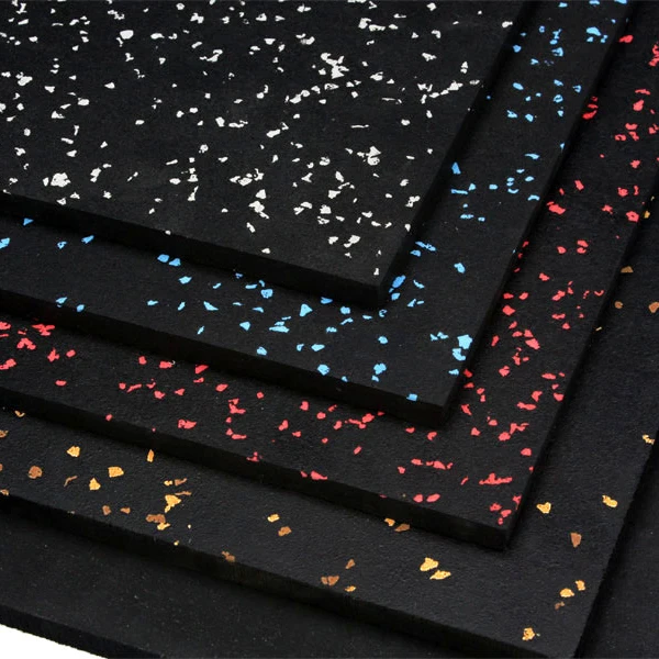 Superior Quality Rubber EPDM Granules Floor Tiles Fitness Floor Mat