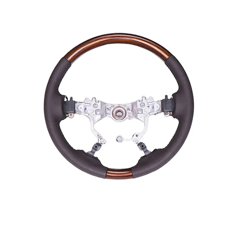 Высококачественное рулевое колесо из искусственной кожи для Toyota Land Cruiser Lc200 Fj200 2008-2021 Prado 2003-2021 Lc100 Fj79