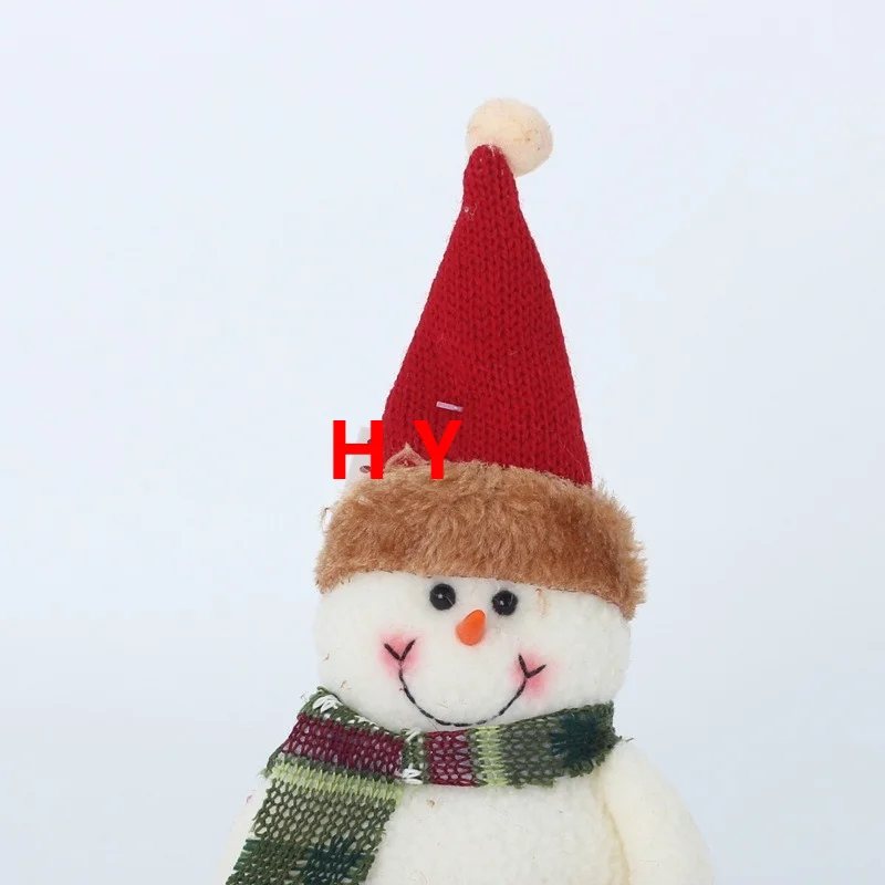 Christmas Decorative Supplies Snowman Santa Claus Cartoon Doll Christmas Atmosphere Decoration