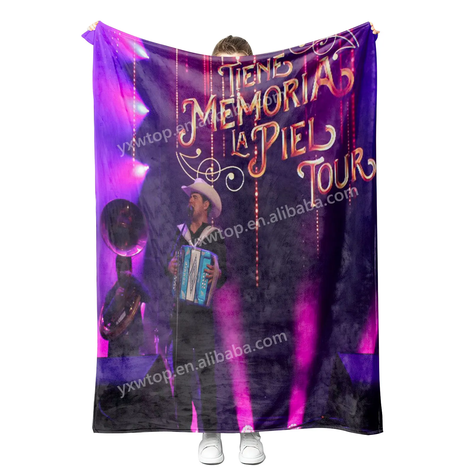 Free add logo newest design Custom Printed cartoon Alfredo olives lightweight soft throw flannels fleece Blankets