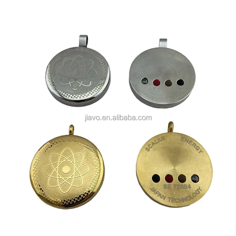 Men Women Stainless Steel Sun Pendant Necklace Black Gold With Beautiful Stones