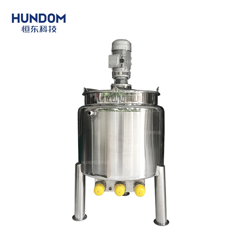 Stainless Steel Agitator Mixer Stirrer Homogenizer Blender Liquid Detergent Mixing Tank