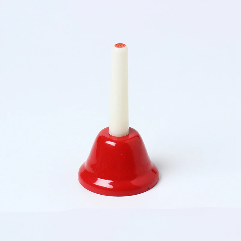 HOYE CRAFT Kids Musical Bells Toy Rainbow Hand Bells Set Music Educational Toy For Toddlers
