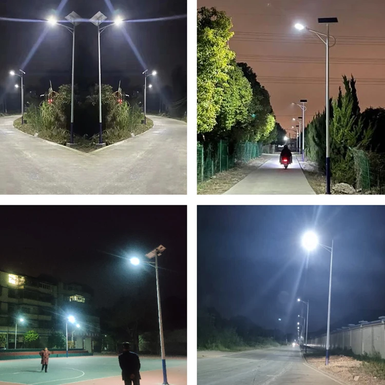 Outdoor Solar Street Lights Waterproof Motion Sensor Security Lighting Solar Lamp for Garden Patio Path Yard