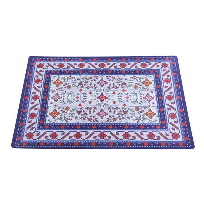 Wholesale Custom Printed 4mm Thick Anti-Slip floor mat carpet rubber door mat