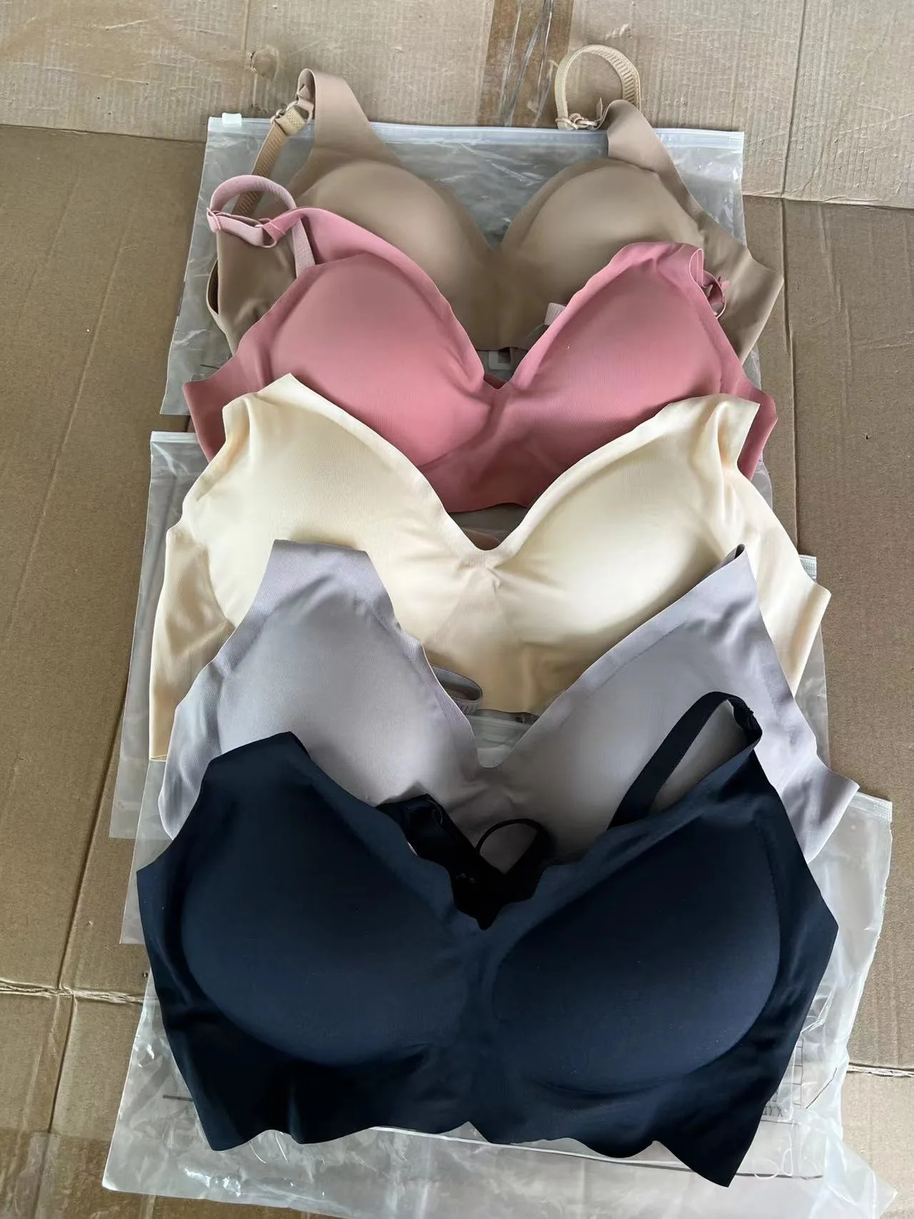 Nylon Summer Slim Sports Breathable Brassiere No Steel Ring Adjustable Lingerie Plus Size Seamless Ice Silk Thin Bra for Women