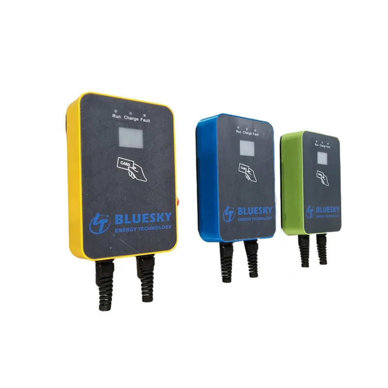 Зарядное устройство Bluesky для электромобилей, 22 кВт, 32 А, стандарт 2 Iec 62196-2