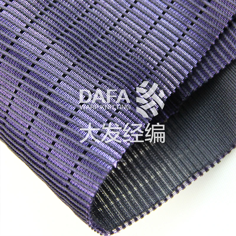 New style Shiny Glossy 100% polyester sandwich, 3d air mesh fabric for bedding