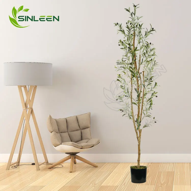 Faux Artificial Plant Silk Home Decor 180 Cm Indoor Decoration Bonsai Hot Selling Olive Tree For Sale