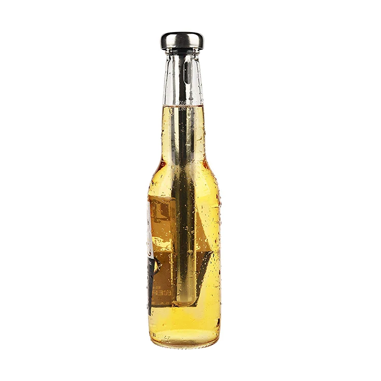 Summer Best Seller 2022 Gift Beer Chiller Rods Set 2 Pack Stainless Steel Beer Cooler Chiller Sticks