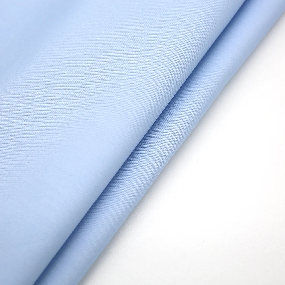Factory Supply Free Sample Yardage Polycotton 65/35 Polyester Cotton T/C Fabric for Workwear School Uniform Textile Fabric