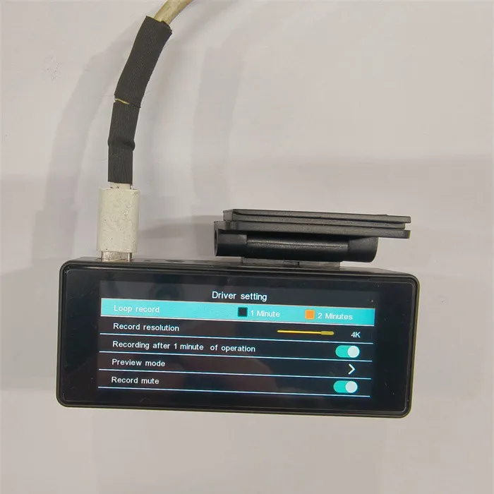 Dual Len WIFI Camera Double Dash Cam Front 4K Car Black Box DVR Back 2K External GPS ADAS Driving Assistant