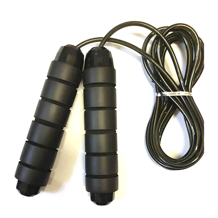 Wholesale Low Price Bearing Skipping Rope Jump Rope with Foam Handle