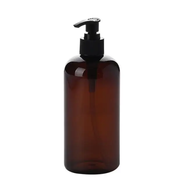 360 ml Large capacity PET Body wash shampoo plastic bottle