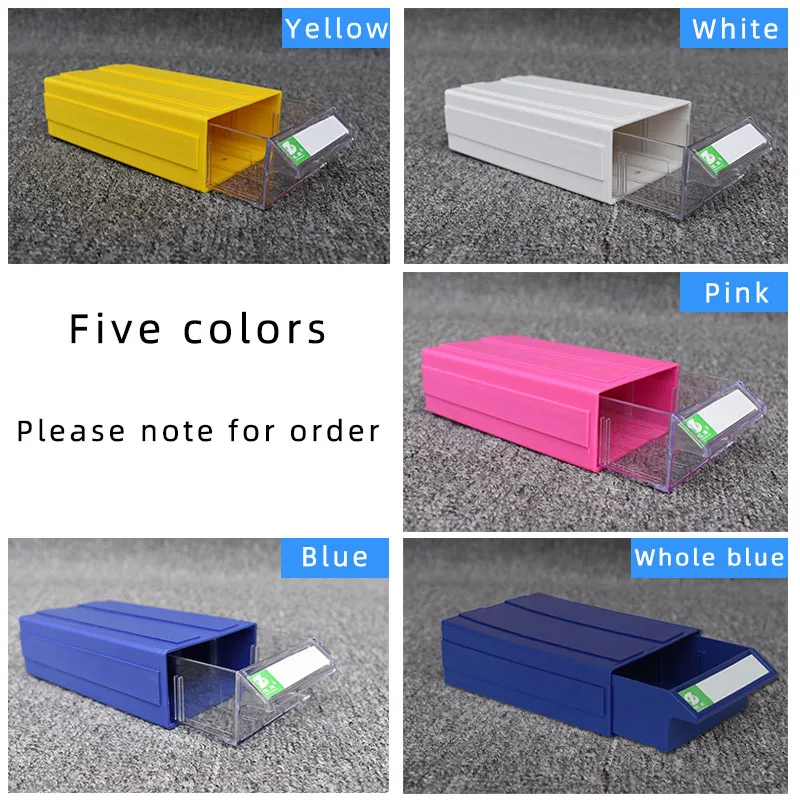 Hot selling Plastic Warehouse Transparent Drawer Spare Parts Nut And Bolt Hardware Storage Box