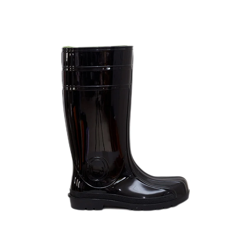 Высокобезопасные химически стойкие противопожарные черные защитные сапоги для взрослых