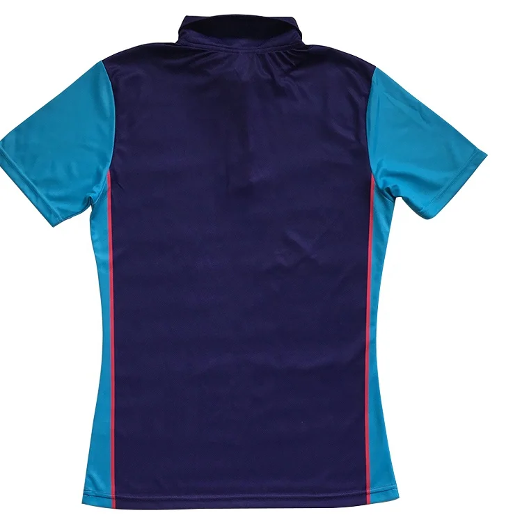 Sublimation Custom classic polo t-shirt Thin Body T-shirt High Quality Tops T-Shirts Polo Women