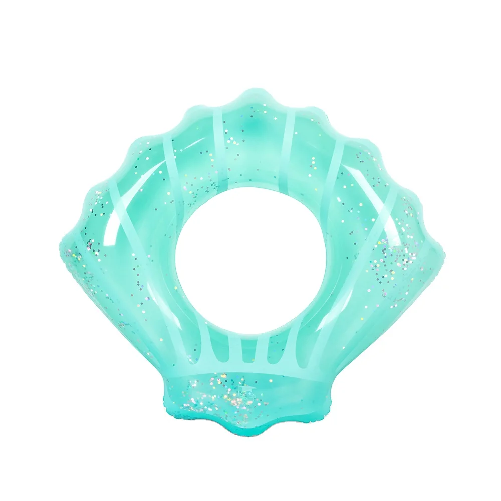 Doctor Dolphin Wholesale kids PVC Summer shell Inflatable Float Pool Swimming Ring