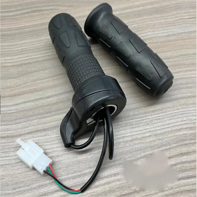 Universal Electric Motorcycle Bicycle Tricyle Twist Throttle Accelerator Refit Throttle Aluminum Alloy Rotatable Handlebar Grip